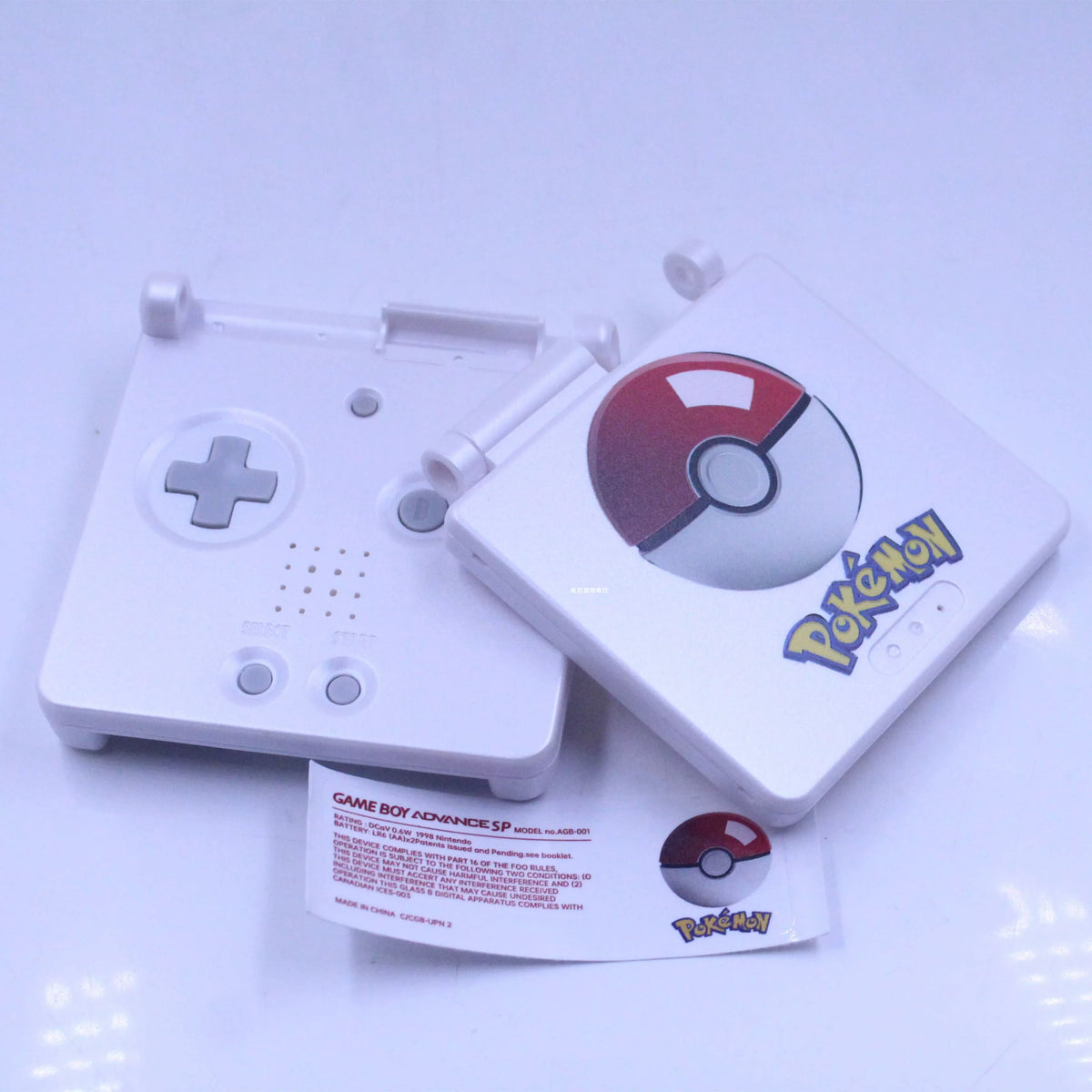 Game Boy Advance SP de Gengar