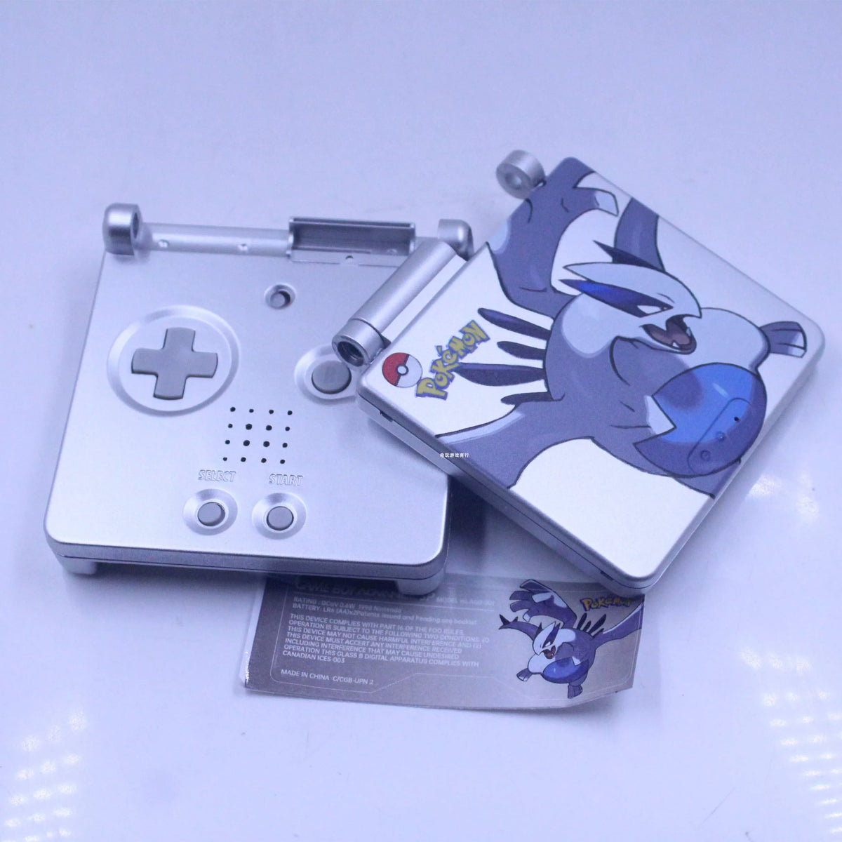 Game Boy Advance SP de Gengar