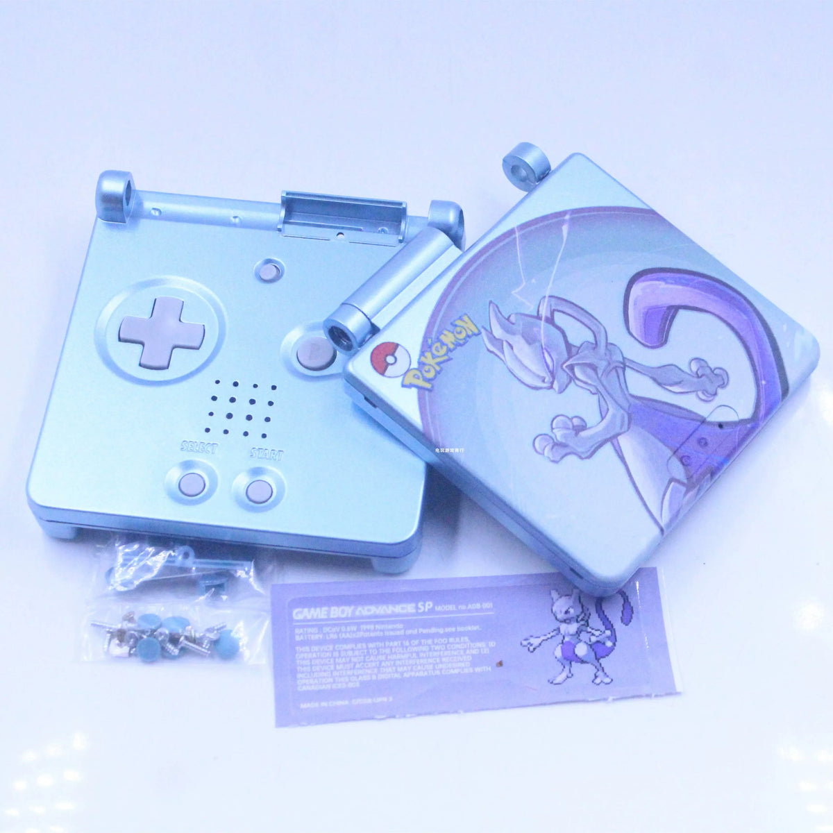 Game Boy Advance SP de Gengar