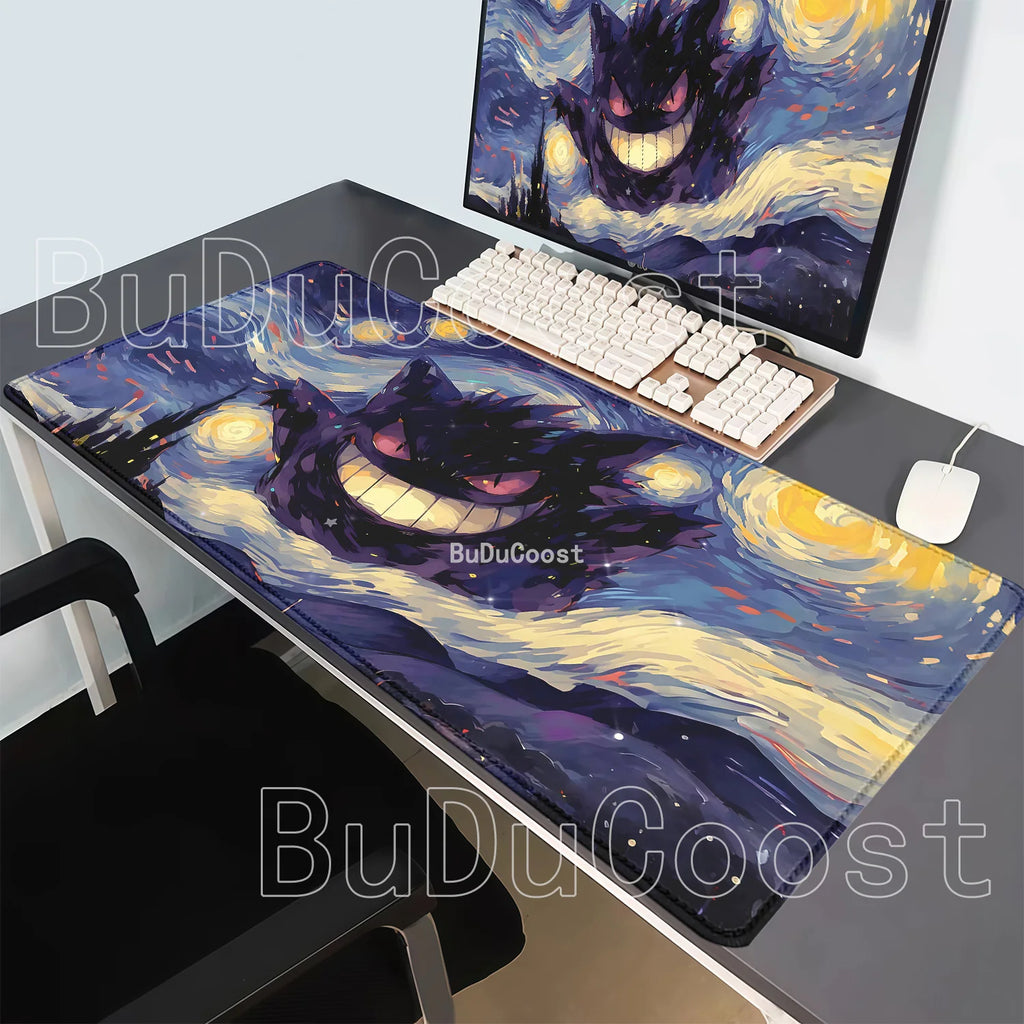 Alfombrilla Gaming XXL de Gengar con Impresión HD