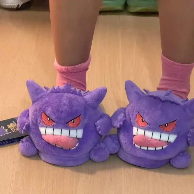 Pantuflas Peluche de Gengar Edición Especial